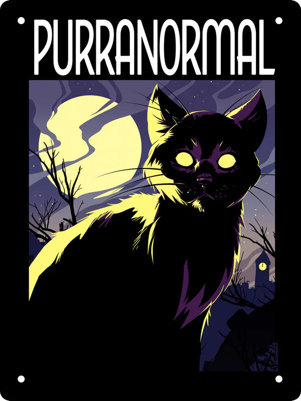 PREORDER Purranormal Tin Sign