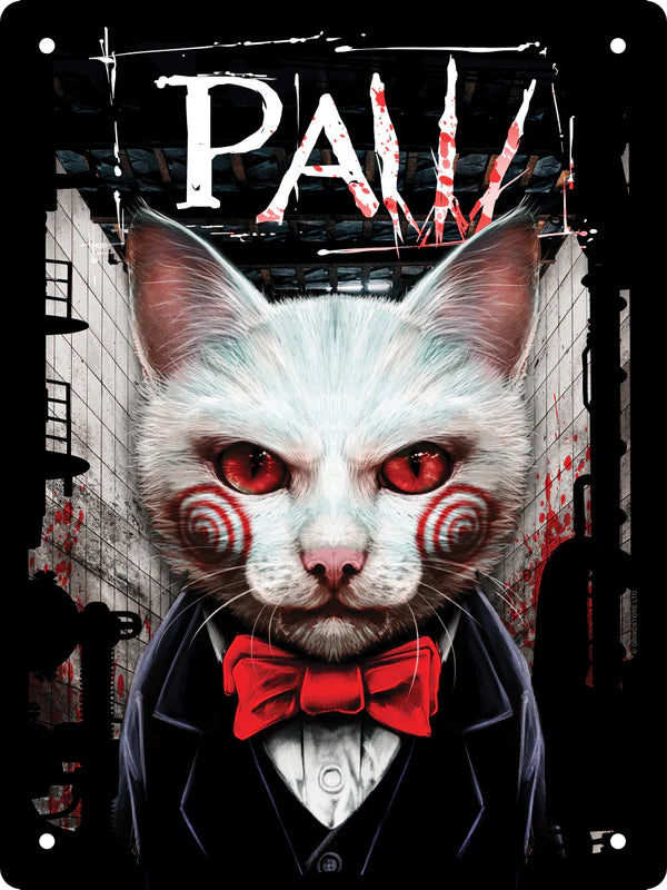 PREORDER Paw Tin Sign