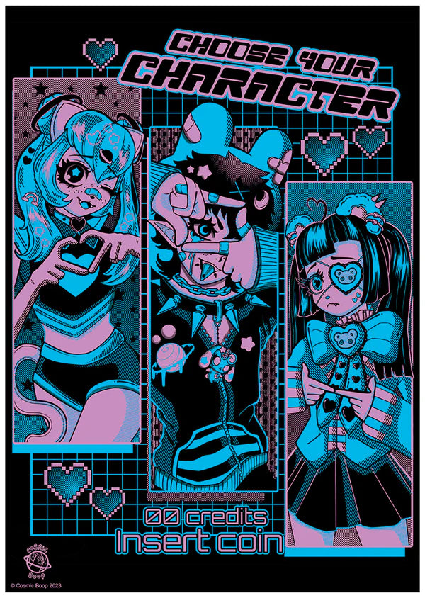 Choose Your Character Poster