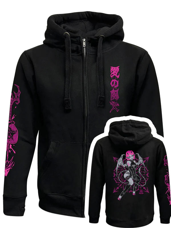 Love Spell Zipped Hoodie