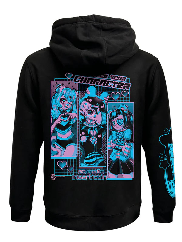 Choose Your Character Zipped Hoodie