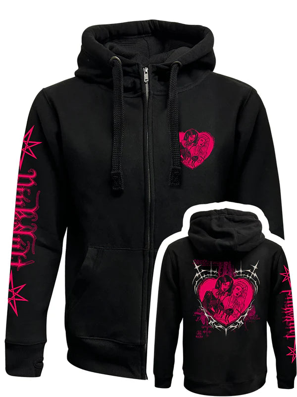 True Love Zipped Hoodie