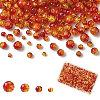 Perle Fire Red 4 - 10mm