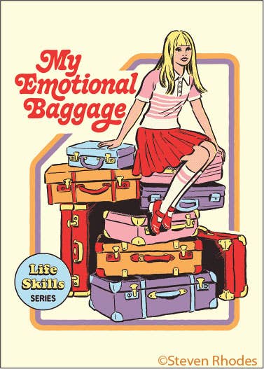 My emotional baggage MAGNET
