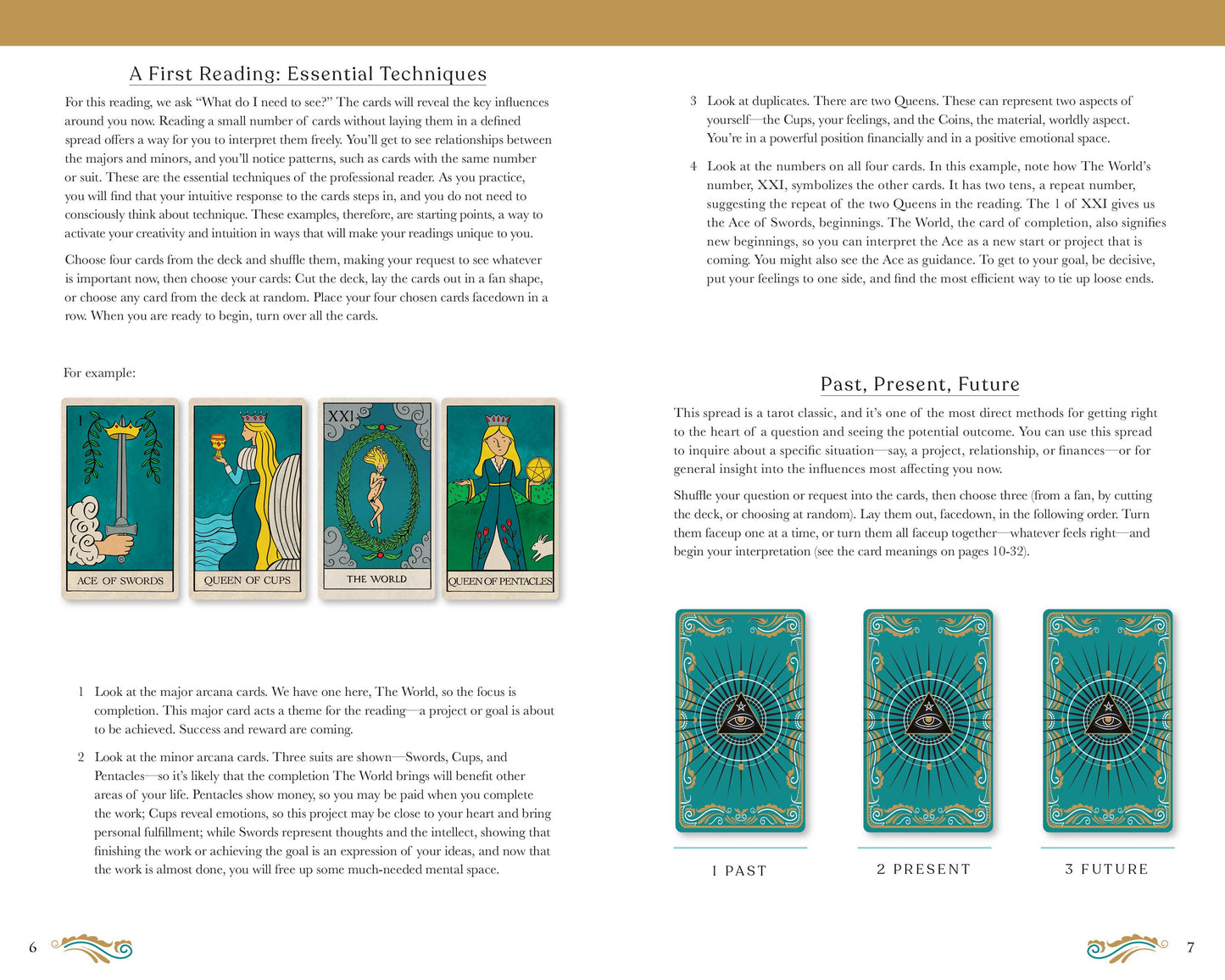 Classic Tarot Kit (Guidebook and 78 Card Tarot Deck)