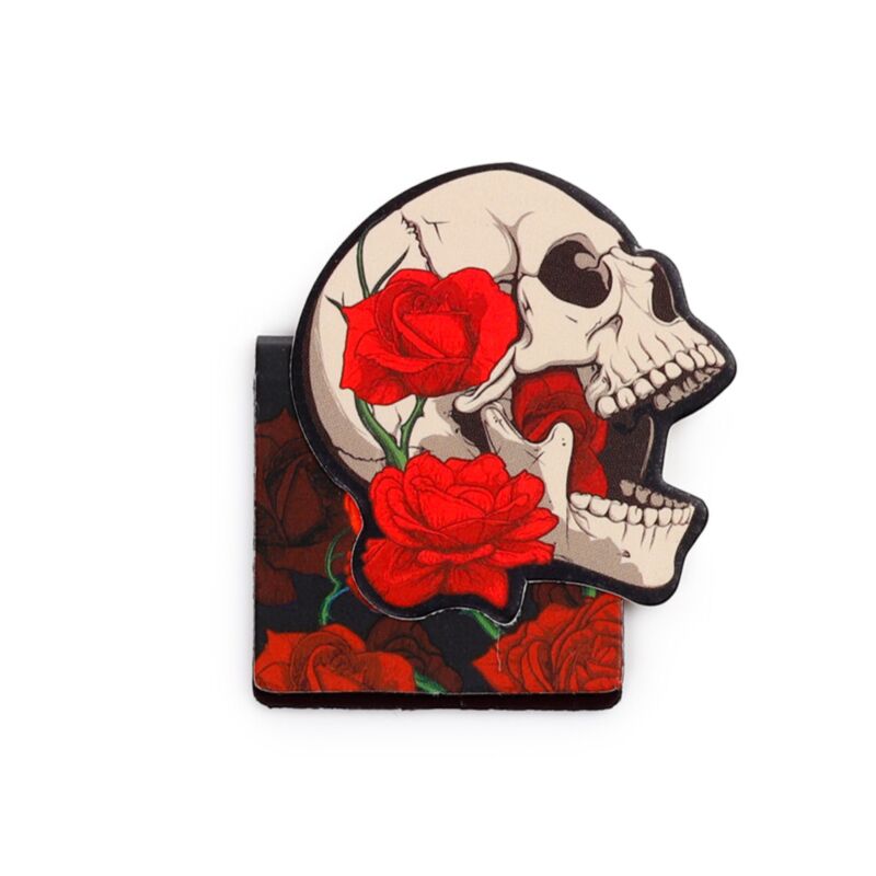 Skulls & Roses - Bookmark