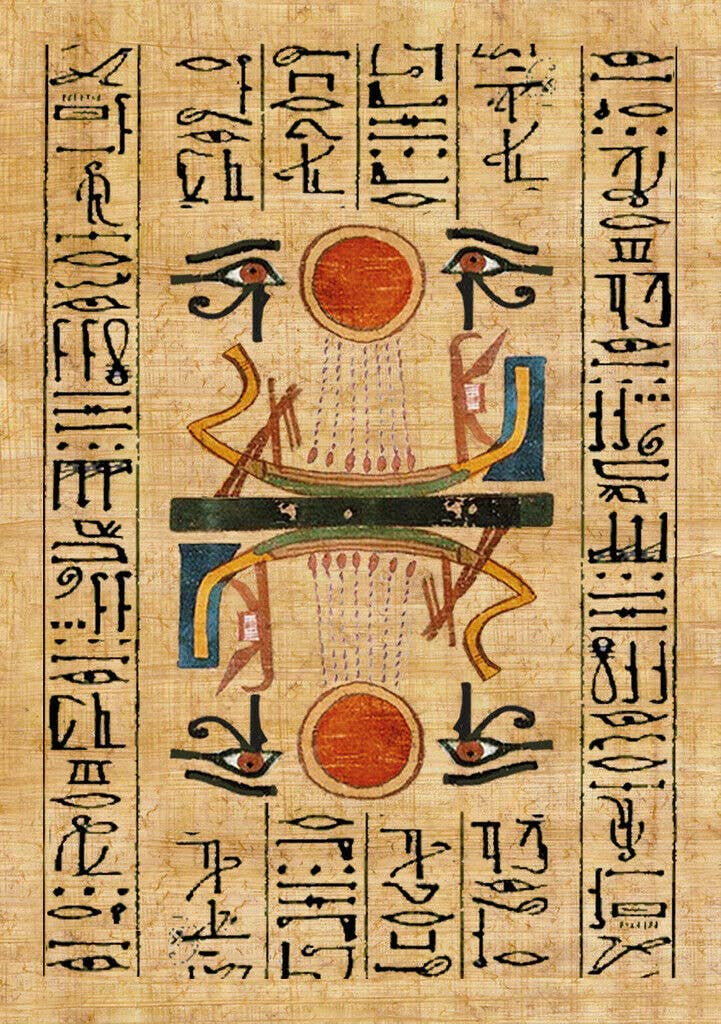 Egyptian Gods Oracle Lo Scarabeo