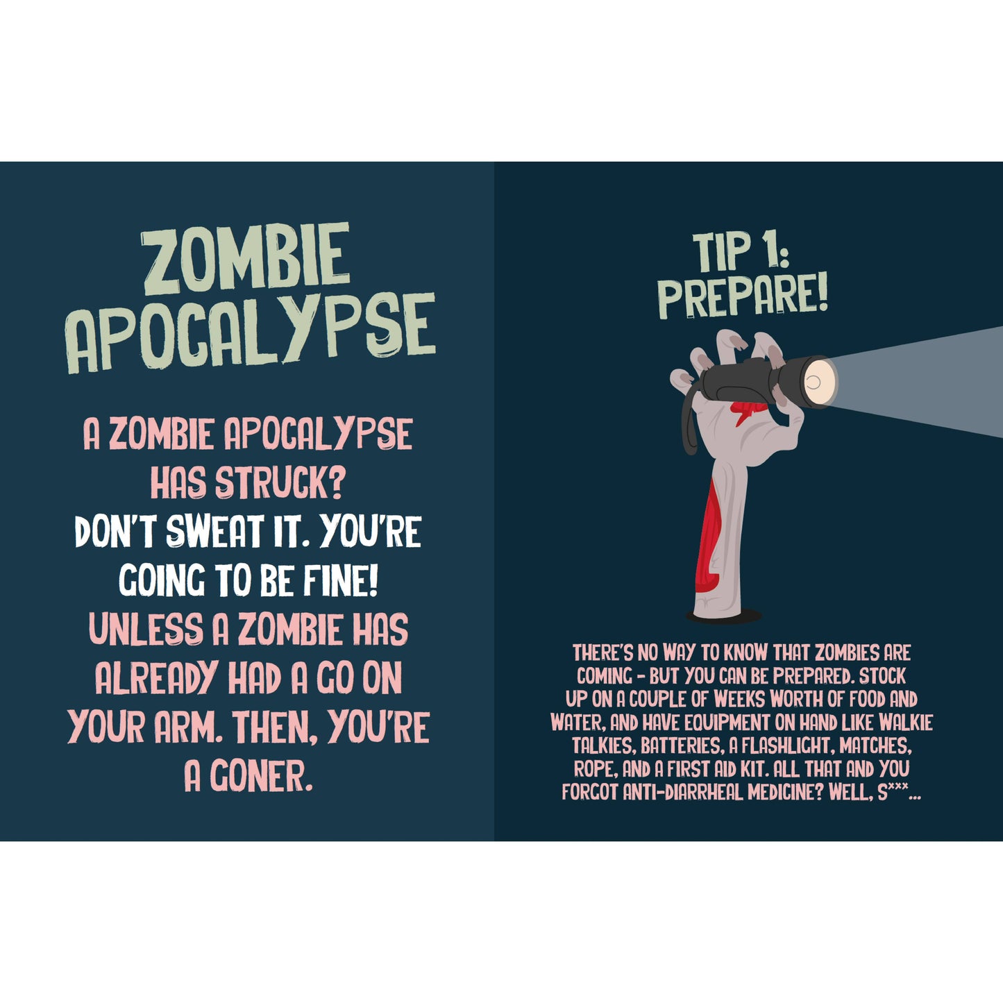 Save Your Ass Gift Book: How To Survive The End of the World