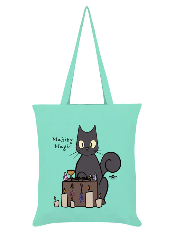 Spooky Cat Making Magic
