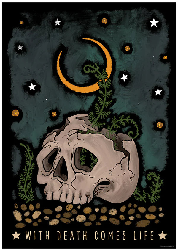 With Death Comes Life Poster