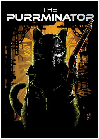 The Purrminator Poster