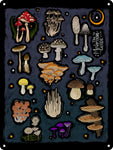 The Mushroom Guide Tin Sign