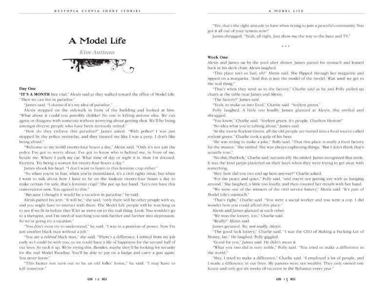 Dystopia & Utopia Short Stories (Gothic Fantasy)