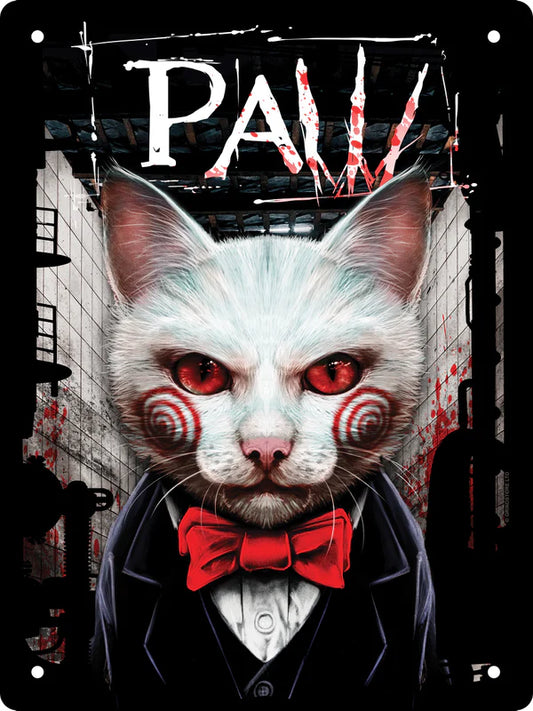 PREORDER Paw Tin Sign
