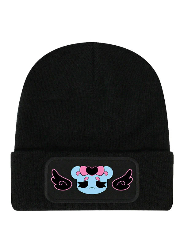 Sweet Cutie Black Beanie