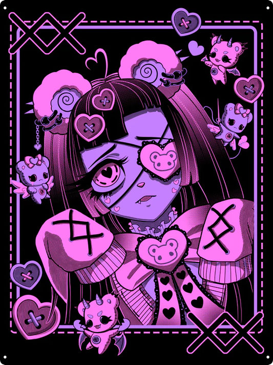 Love Struck Tin Sign