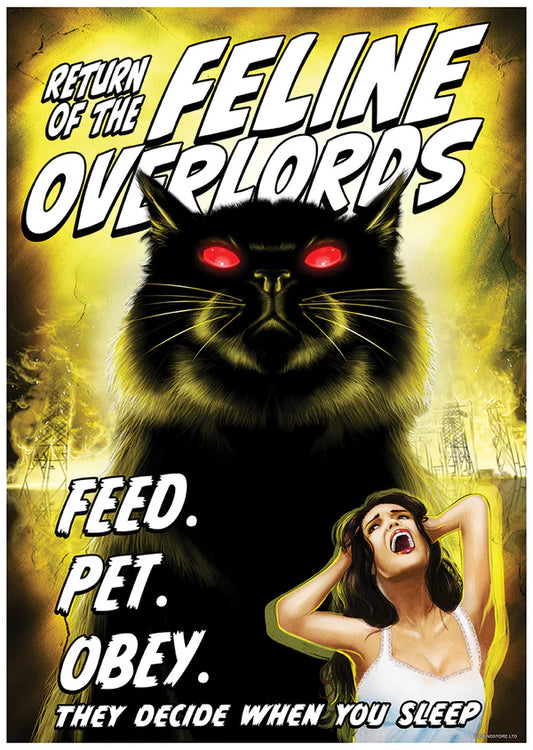 Feline Overlords Poster
