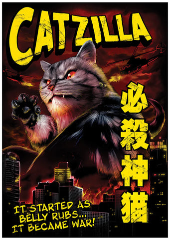 Catzilla Poster