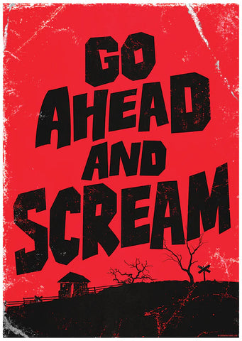 Go Ahead and Scream Poster