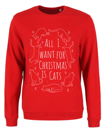 Ženski All I Want For Xmas Is Cats