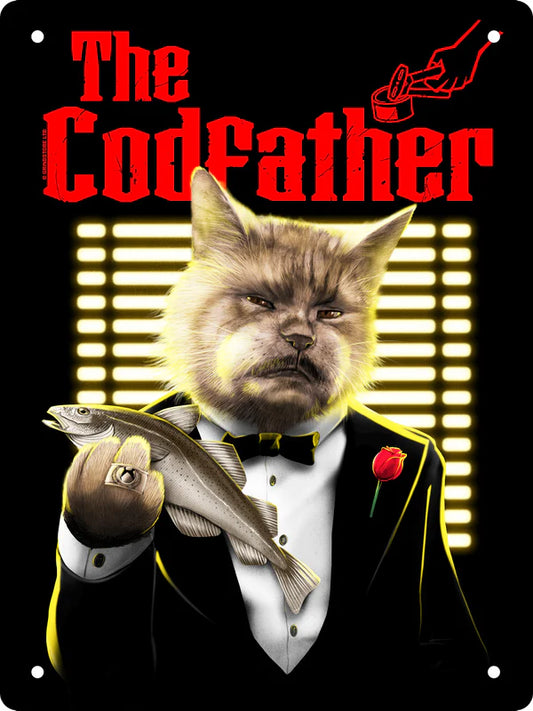 The Codfathe Tin Sign