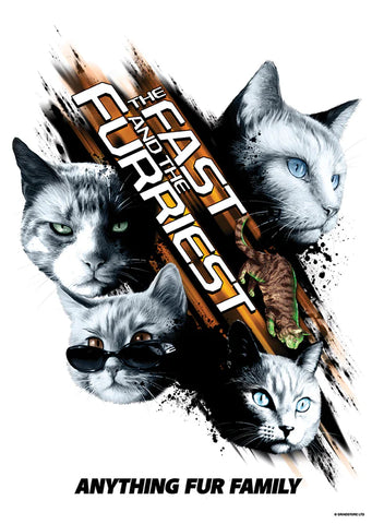 The Fast & The Furriest Poster