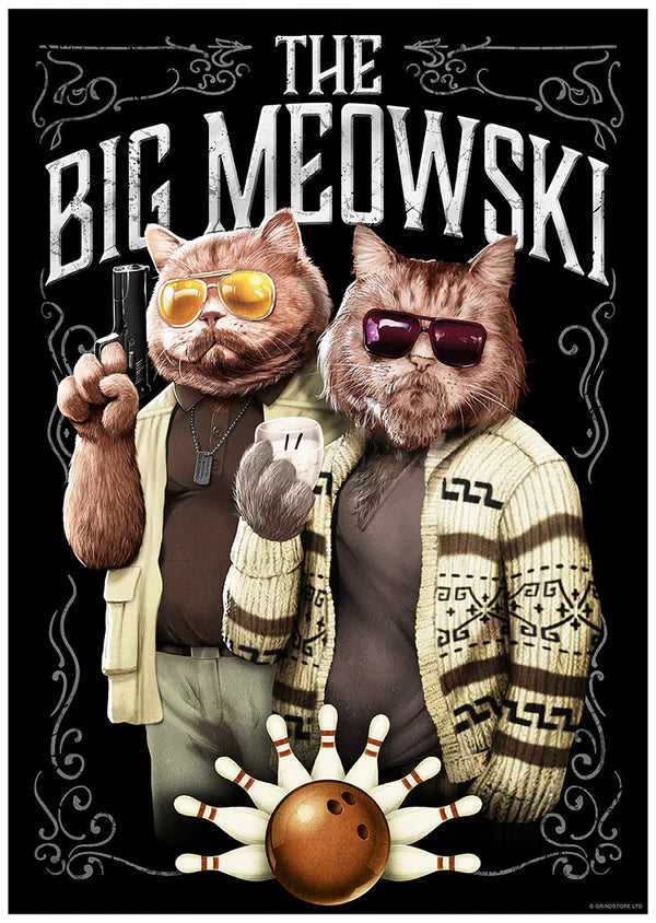 The Big Meowski Poster