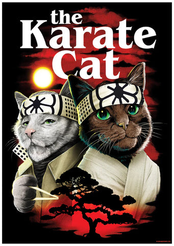 The Karate Cat Poster