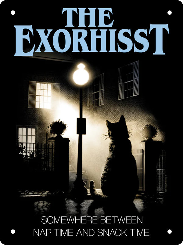 The Exorhiist Tin Sign
