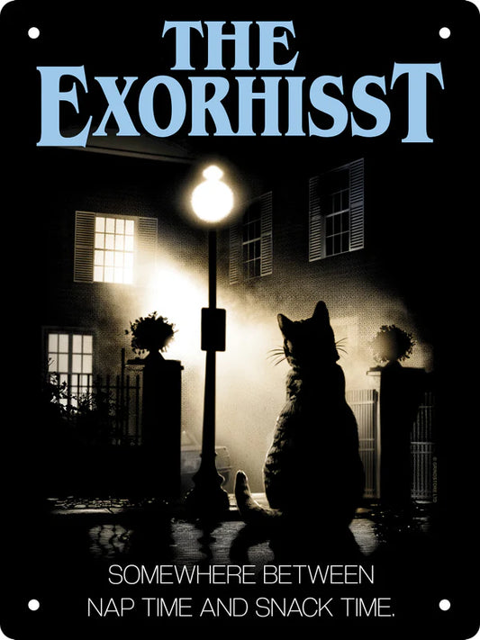 The Exorhiist Tin Sign