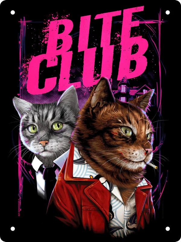 Bite Club Tin Sign