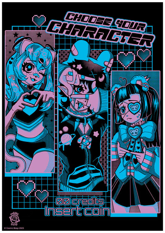 Choose Your Character Poster