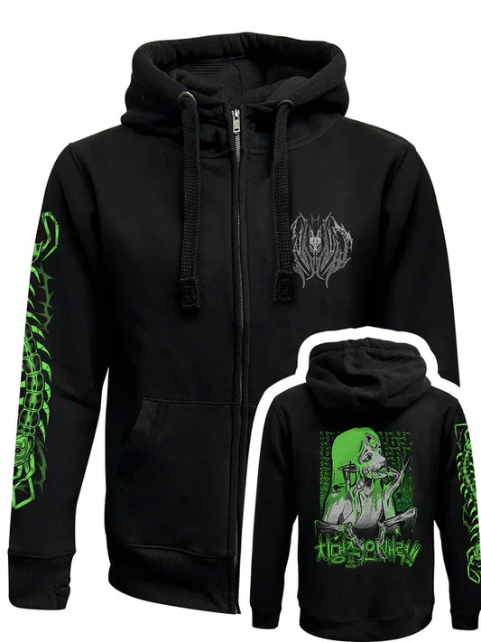 Venom Zipped Hoodie