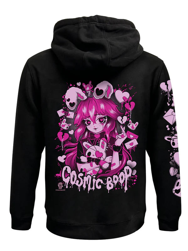 Love Letters Zipped Hoodie