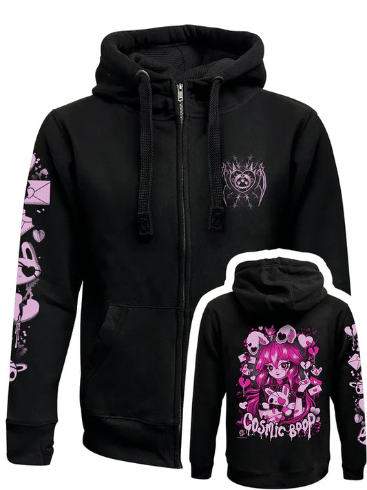 Love Letters Zipped Hoodie