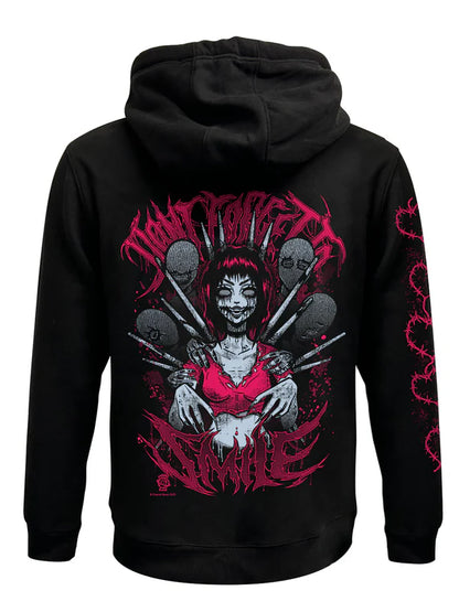 Smile Zipped Hoodie