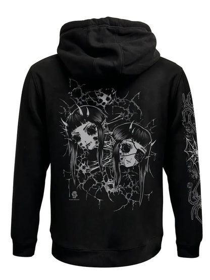 Split Zipped Hoodie
