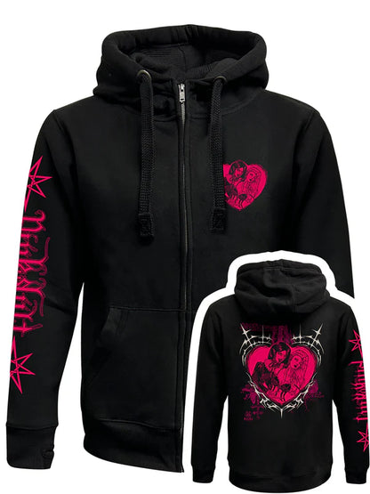True Love Zipped Hoodie