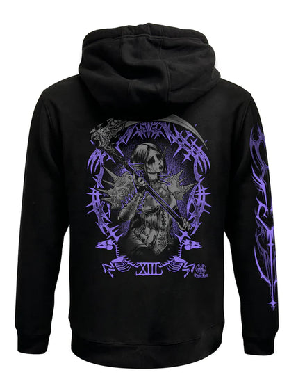 Death Zipped Hoodie