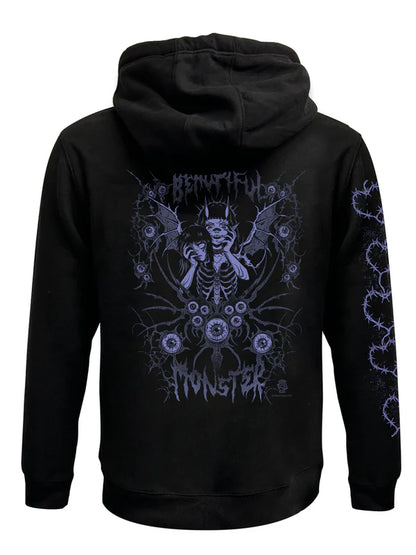 Beautiful Monster Zipped Hoodie