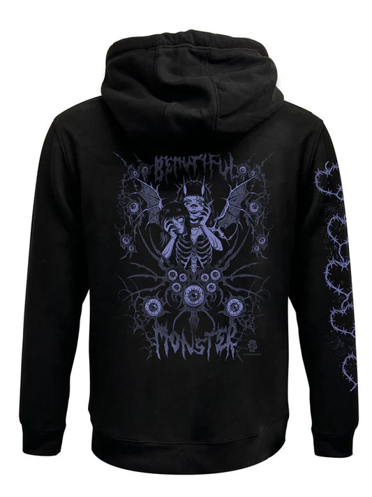 Beautiful Monster Zipped Hoodie