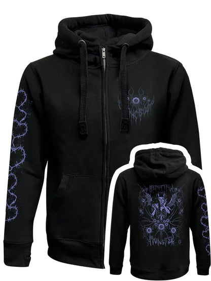 Beautiful Monster Zipped Hoodie