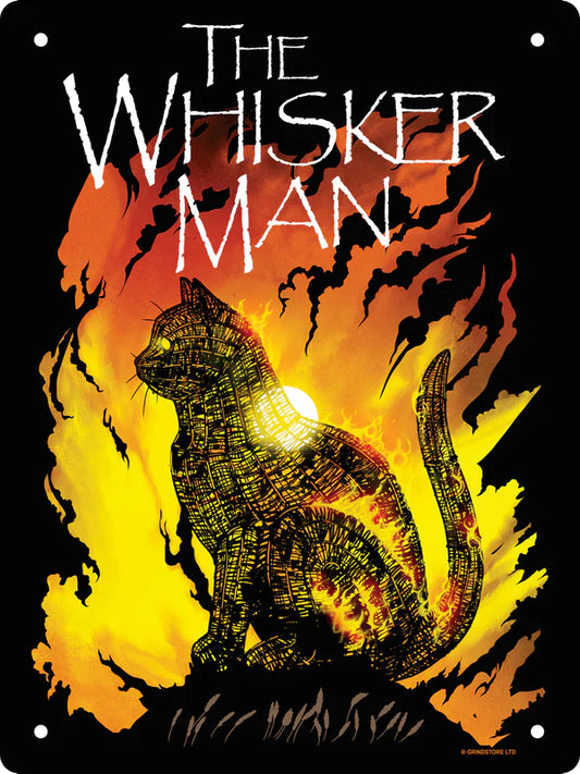 The Whisker Man Tin Sign