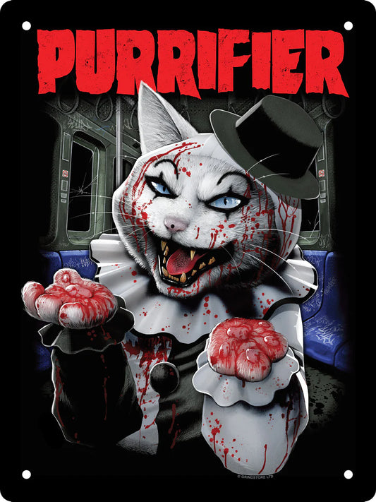 PREORDER Purrifier Tin Sign