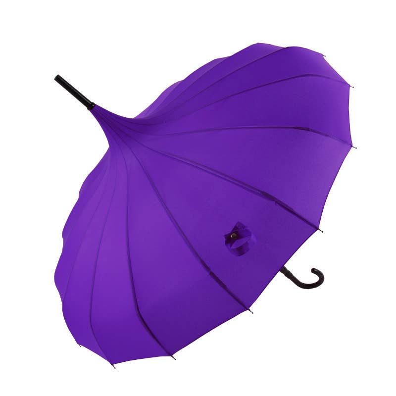 Boutique CLASSIC Pagoda Umbrella Violet - BCSPPAVI