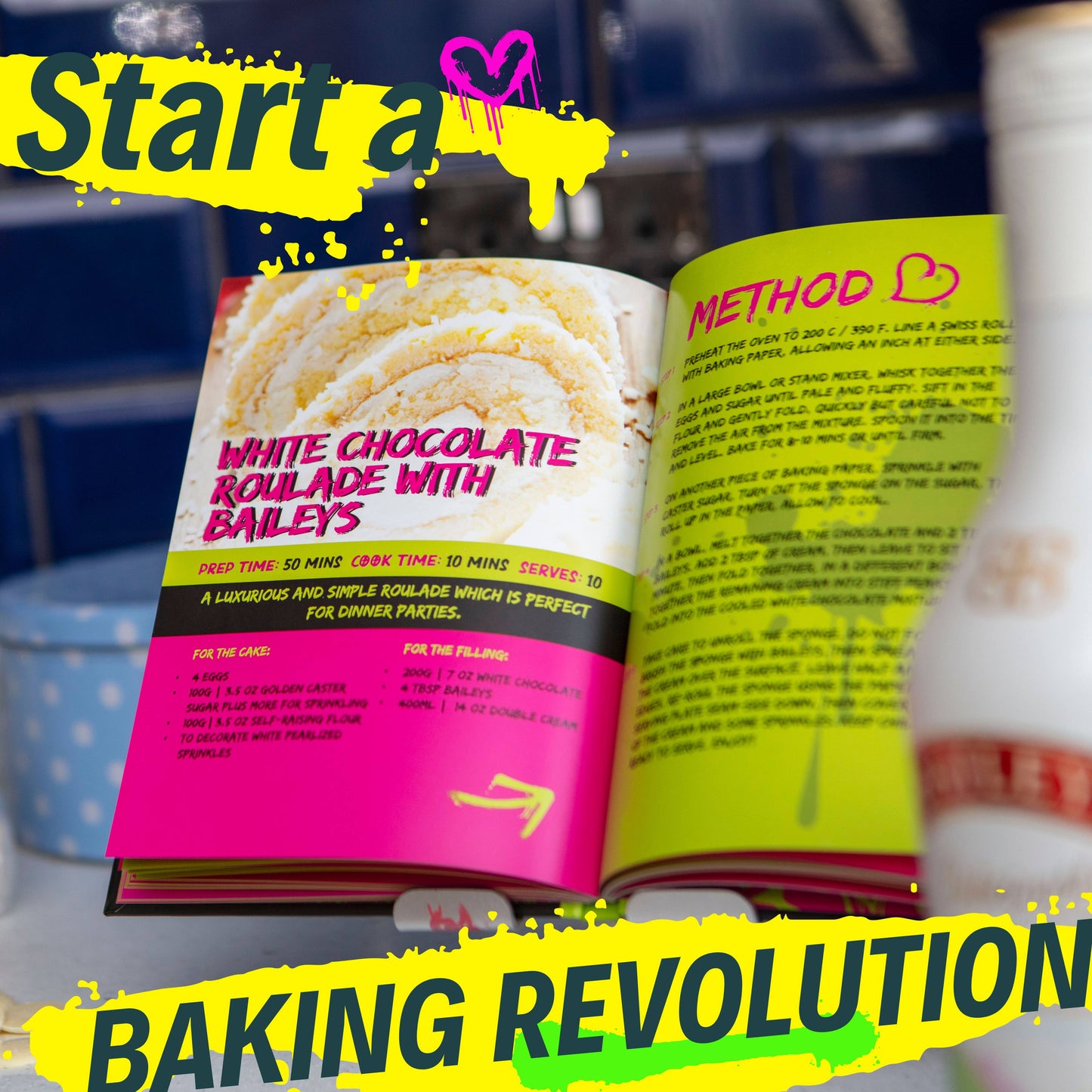 Let Them Eat Cake Recipe Gift Book: 50 Boozy Cakes