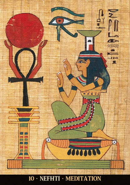 Egyptian Gods Oracle Lo Scarabeo