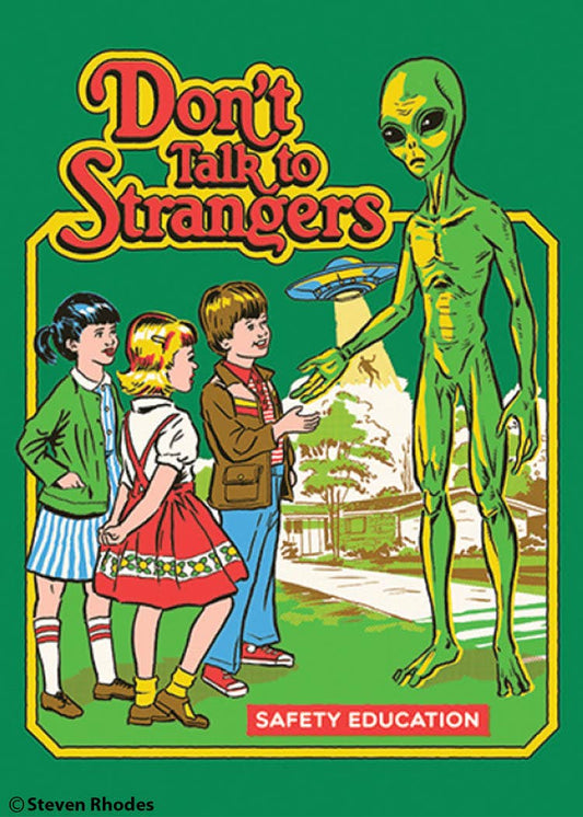 Don't talk to strangers MAGNET