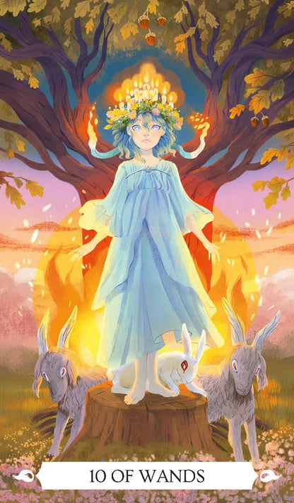 Under The Oak Tarot Cards Lo Scarabeo