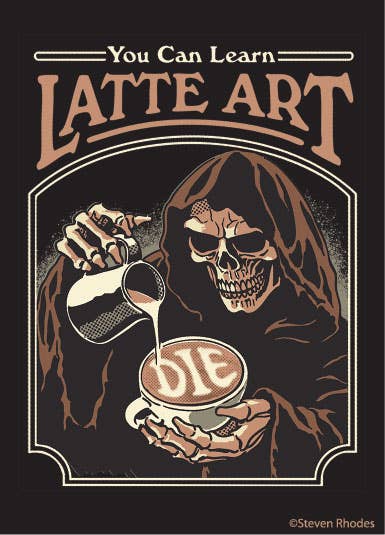 You can learn Latte Art MAGNET